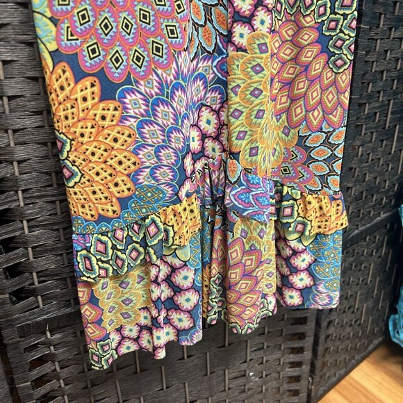 Harlow & Rose Netted Slip Midi Dress Size Large - Picture 5 of 7